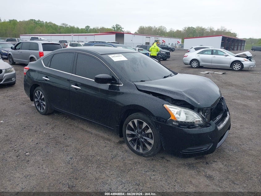 2015 Nissan Sentra VIN 3N1AB7AP9FY223156 IAAI salvage auction — FRONT END, Salvage - Greater Than 75% (Maryland), sold $425 on 2026-07-27 (photo 1)