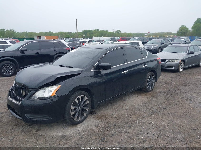 2015 Nissan Sentra VIN 3N1AB7AP9FY223156 IAAI salvage auction — FRONT END, Salvage - Greater Than 75% (Maryland), sold $425 on 2026-07-27 (photo 2)
