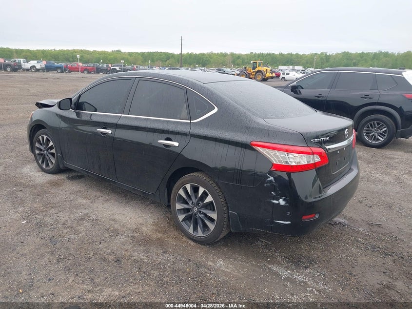 2015 Nissan Sentra VIN 3N1AB7AP9FY223156 IAAI salvage auction — FRONT END, Salvage - Greater Than 75% (Maryland), sold $425 on 2026-07-27 (photo 3)