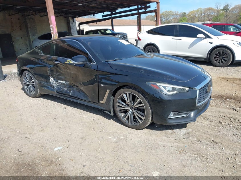 2020 Infiniti Q60 VIN JN1EV7EL7LM380117 IAAI salvage auction — RIGHT SIDE, Mv-907A (New York), sold $6,950 on 2026-07-14 (photo 1)