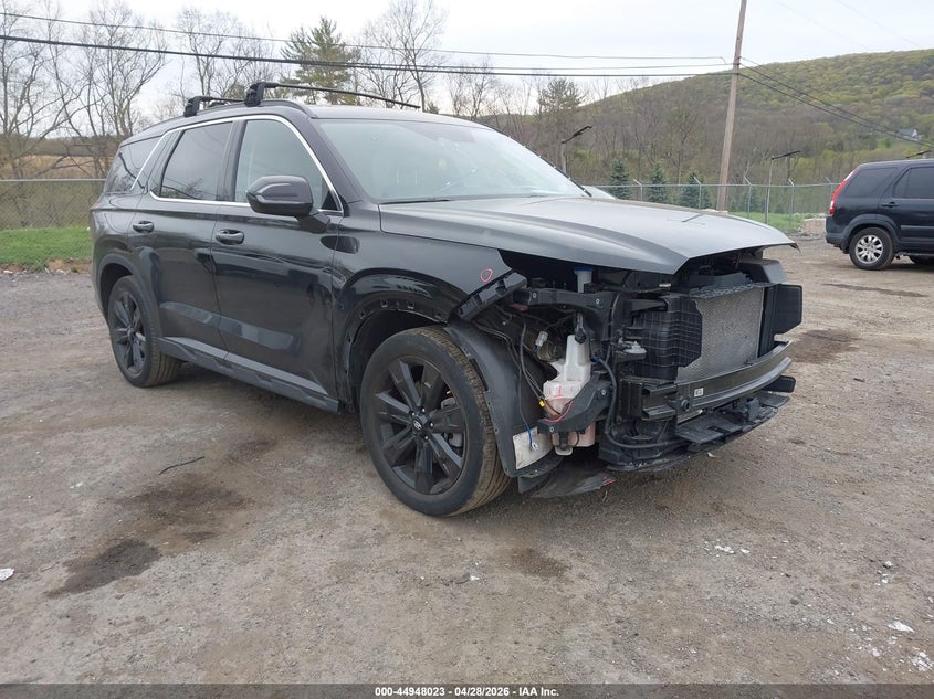 2024 Hyundai Palisade VIN KM8R3DGE5RU723304 IAAI salvage auction — FRONT END, Salvage (New Jersey), sold $12,500 on 2026-07-23 (photo 1)