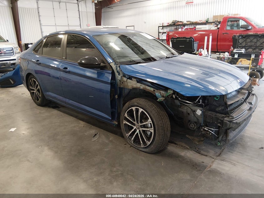 2023 Volkswagen Jetta VIN 3VWBM7BU7PM016917 IAAI salvage auction — FRONT END, Salvage (Colorado), sold $4,200 on 2026-07-22 (photo 1)