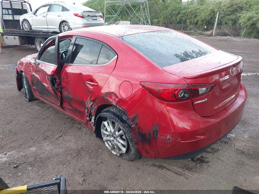 2014 Mazda 3 VIN JM1BM1V70E1123677 IAAI salvage auction — SIDE, Clear (Indiana), sold $1,150 on 2026-07-08 (photo 3)
