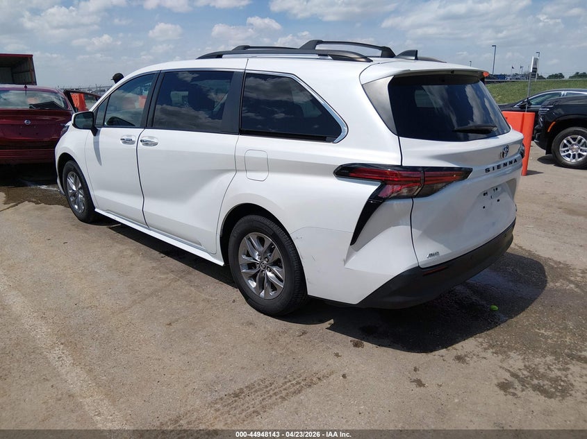 2022 Toyota Sienna VIN 5TDJSKFC8NS050158 IAAI salvage auction — FRONT END, Salvage (Tennessee), sold $14,800 on 2026-08-23 (photo 3)