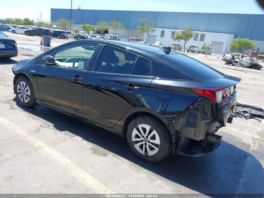 2021 Toyota Prius VIN JTDKAMFU3M3134593 IAAI salvage auction — FRONT & REAR, Wait Title, sold $6,150 on 2026-07-13 (photo 3)