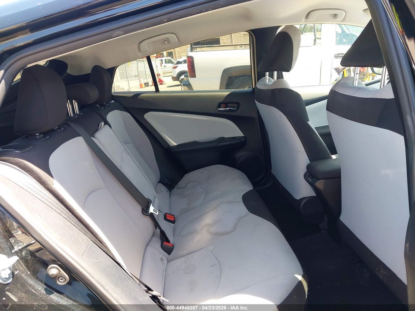 2021 Toyota Prius VIN JTDKAMFU3M3134593 IAAI salvage auction — FRONT & REAR, Wait Title, sold $6,150 on 2026-07-13 (photo 8)