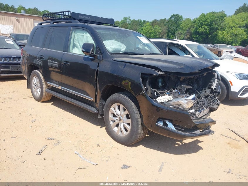 2021 Toyota Land cruiser VIN JTMCY7AJ2M4106454 IAAI salvage auction — FRONT END, Salvage Title, sold $22,100 on 2026-07-30 (photo 1)