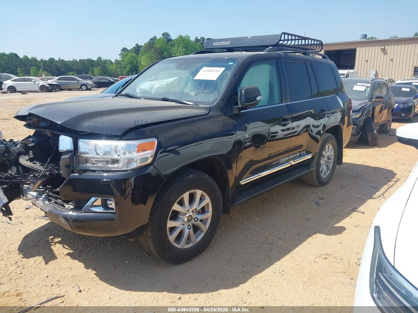 2021 Toyota Land cruiser VIN JTMCY7AJ2M4106454 IAAI salvage auction — FRONT END, Salvage Title, sold $22,100 on 2026-07-30 (photo 2)
