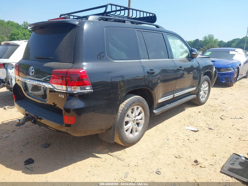 2021 Toyota Land cruiser VIN JTMCY7AJ2M4106454 IAAI salvage auction — FRONT END, Salvage Title, sold $22,100 on 2026-07-30 (photo 4)