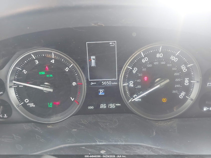 2021 Toyota Land cruiser VIN JTMCY7AJ2M4106454 IAAI salvage auction — FRONT END, Salvage Title, sold $22,100 on 2026-07-30 (photo 7)