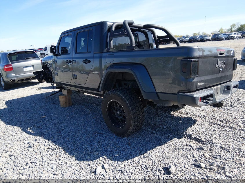 2021 Jeep Gladiator VIN 1C6HJTAGXML526869 IAAI salvage auction — LEFT FRONT, Salvage (West Virginia), sold $25 on 2026-07-29 (photo 3)