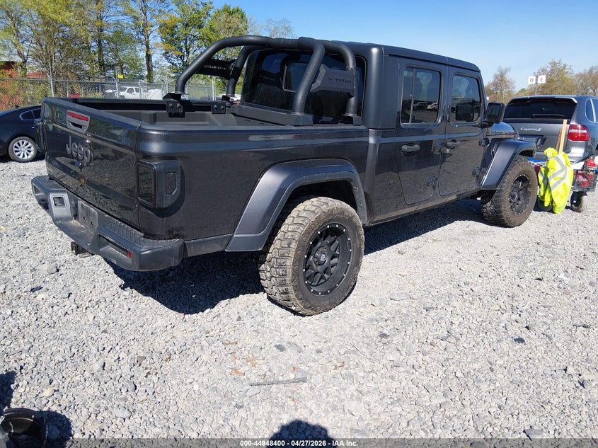 2021 Jeep Gladiator VIN 1C6HJTAGXML526869 IAAI salvage auction — LEFT FRONT, Salvage (West Virginia), sold $8,000 on 2026-07-29 (photo 4)