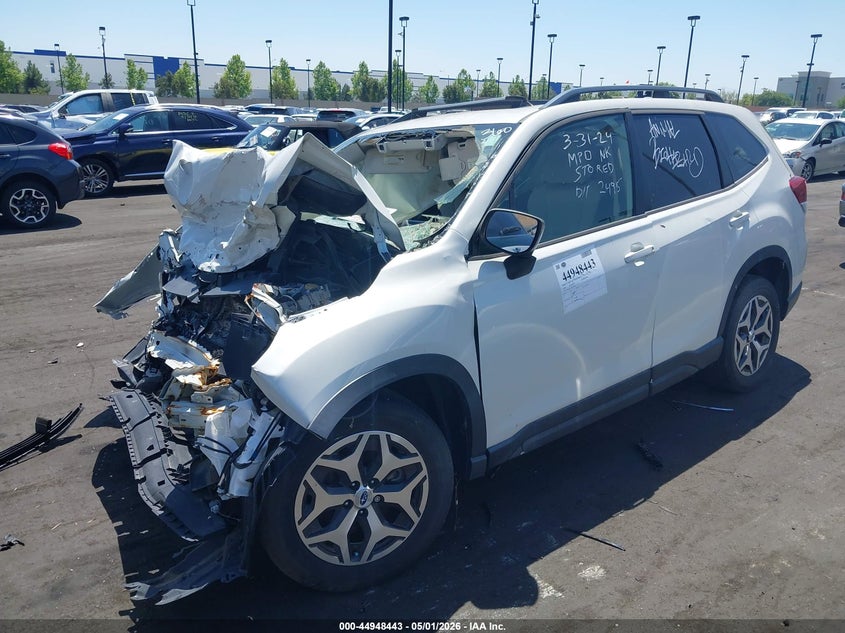 2019 Subaru Forester VIN JF2SKAGC8KH572495 IAAI salvage auction — FRONT END, Wait Title, sold $1,050 on 2026-07-17 (photo 2)