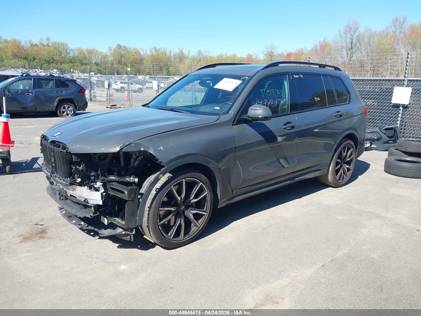 2022 BMW X7 VIN 5UXCW2C00N9M08230 IAAI salvage auction — FRONT END, Salvage Title, sold $39,000 on 2026-07-20 (photo 2)