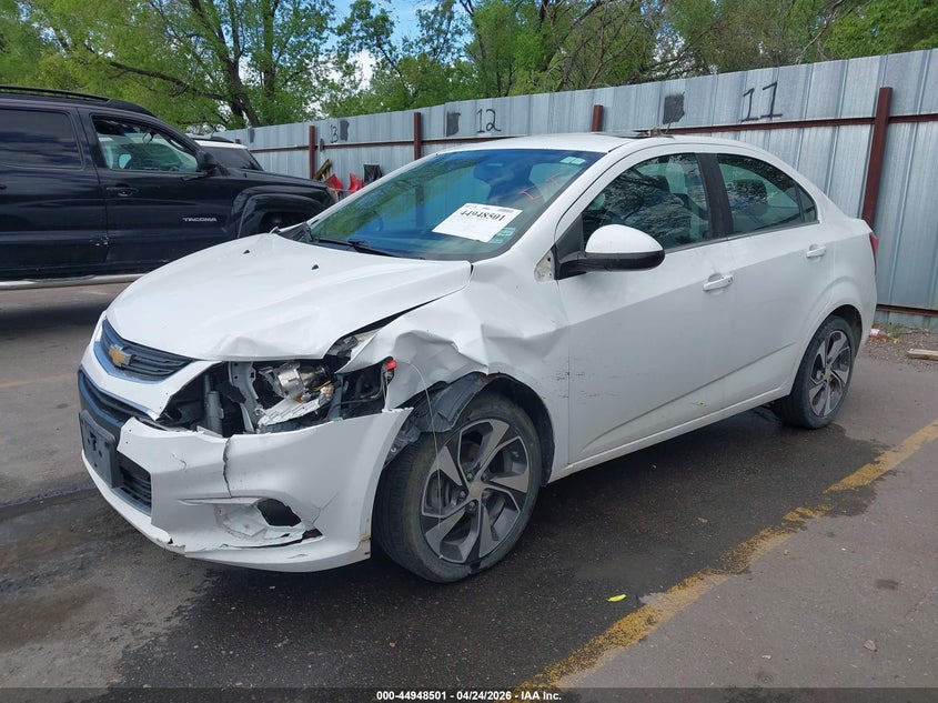 2017 Chevrolet SONIC VIN 1G1JF5SB0H4118786 IAAI salvage auction — FRONT & REAR, Salvage (Utah), sold $475 on 2026-07-09 (photo 2)