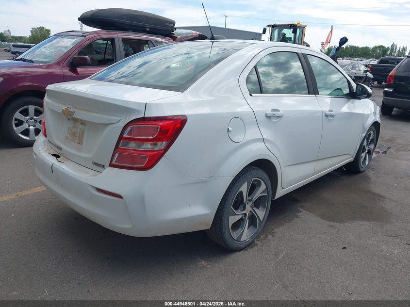 2017 Chevrolet SONIC VIN 1G1JF5SB0H4118786 IAAI salvage auction — FRONT & REAR, Salvage (Utah), sold $475 on 2026-07-09 (photo 4)
