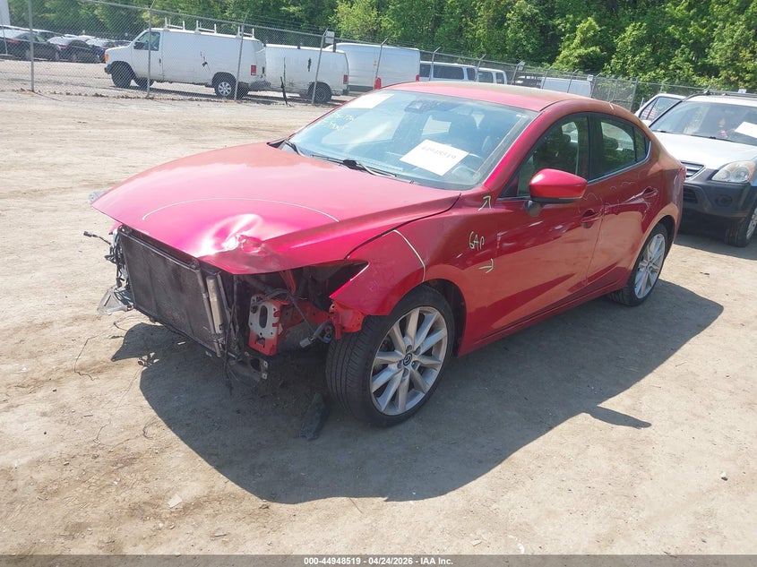 2017 Mazda 3 VIN JM1BN1V70H1101292 IAAI salvage auction — FRONT END, Salvage - Greater Than 75% (Maryland), sold $1,200 on 2026-07-07 (photo 2)