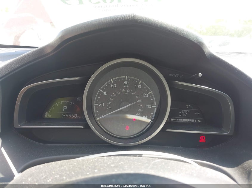 2017 Mazda 3 VIN JM1BN1V70H1101292 IAAI salvage auction — FRONT END, Salvage - Greater Than 75% (Maryland), sold $1,200 on 2026-07-07 (photo 7)