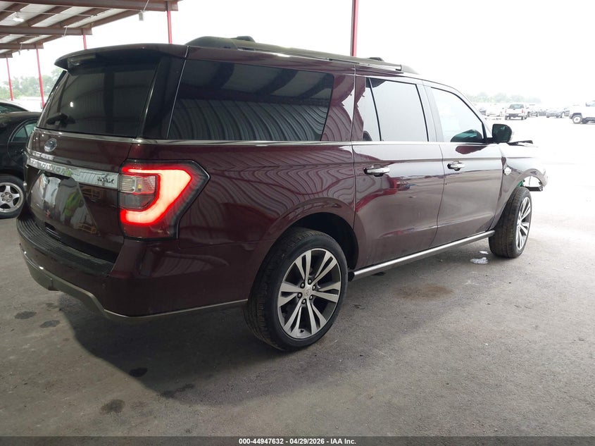 2021 Ford Expedition VIN 1FMJK1PT0MEA40958 IAAI salvage auction — FRONT END, Original (Texas), sold $11,200 on 2026-07-09 (photo 4)