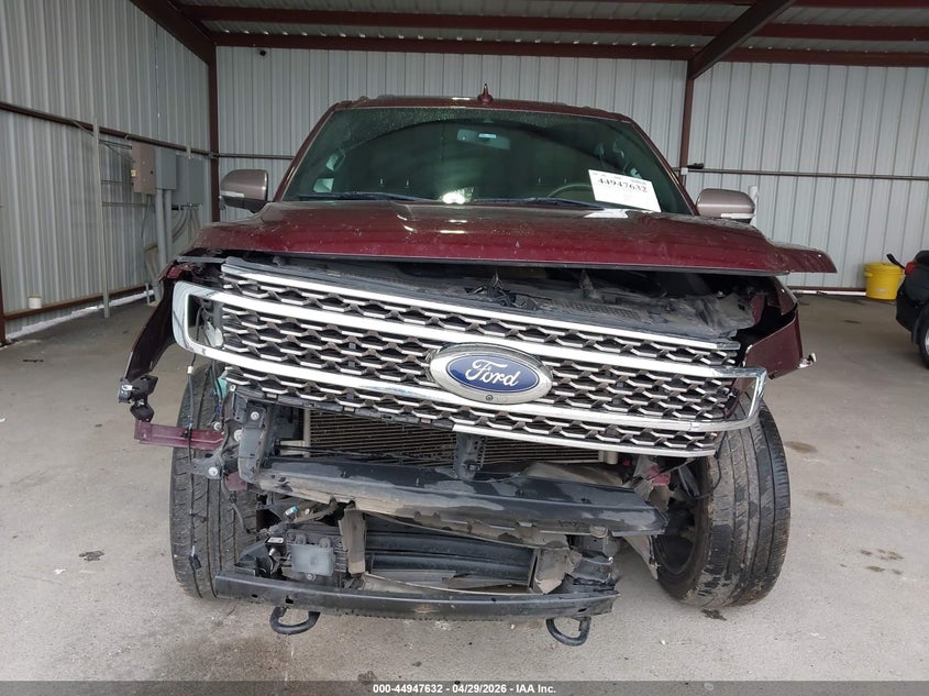 2021 Ford Expedition VIN 1FMJK1PT0MEA40958 IAAI salvage auction — FRONT END, Original (Texas), sold $11,200 on 2026-07-09 (photo 6)