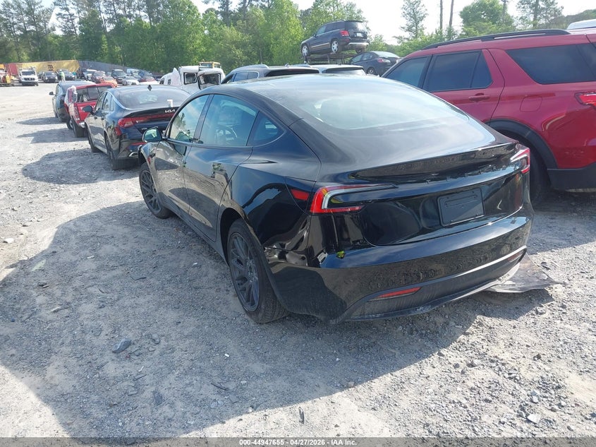 2026 Tesla Model 3 VIN 5YJ3E1EA6TF141280 IAAI salvage auction — ALL OVER, Salvage Title, sold $13,100 on 2026-07-09 (photo 3)