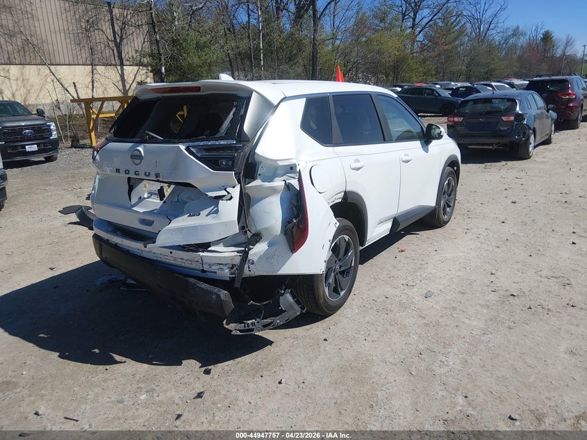 2025 Nissan Rogue VIN 5N1BT3BB9SC859908 IAAI salvage auction — REAR END, Salvage (New Hampshire), sold $7,200 on 2026-07-29 (photo 4)