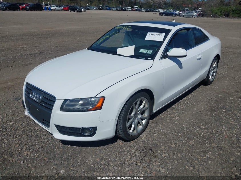 2012 Audi A5 VIN WAULFAFR8CA022489 IAAI salvage auction — FRONT & REAR, Salvage Title, sold $975 on 2026-07-14 (photo 2)