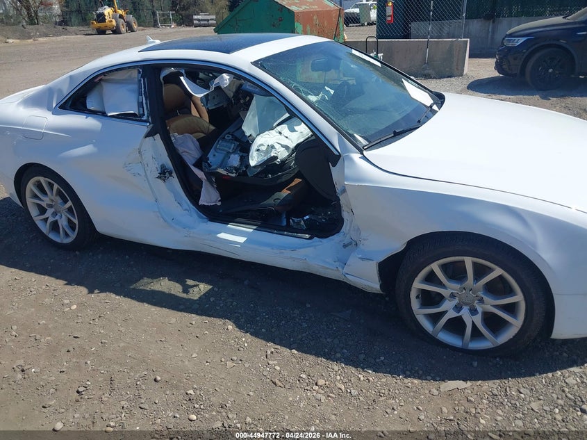 2012 Audi A5 VIN WAULFAFR8CA022489 IAAI salvage auction — FRONT & REAR, Salvage Title, sold $975 on 2026-07-14 (photo 6)