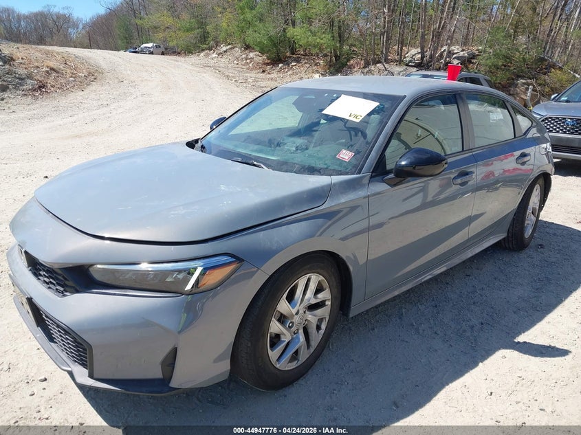 2025 Honda Civic VIN 2HGFE2F51SH583883 IAAI salvage auction — REAR END, Salvage Title, sold $5,800 on 2026-07-18 (photo 2)