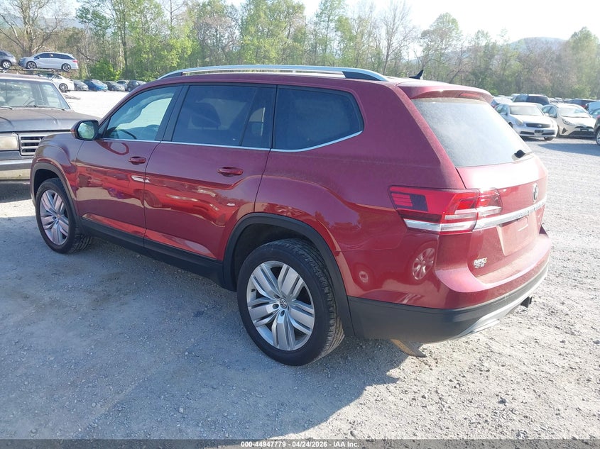 2019 Volkswagen Atlas VIN 1V2WR2CA8KC540325 IAAI salvage auction — RIGHT SIDE, Salvage Title, sold $3,100 on 2026-07-30 (photo 3)