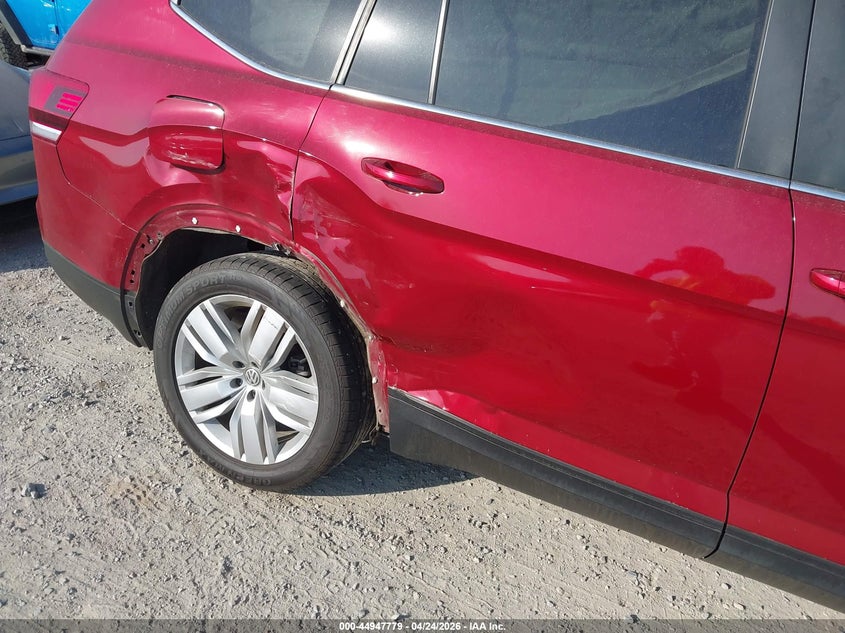 2019 Volkswagen Atlas VIN 1V2WR2CA8KC540325 IAAI salvage auction — RIGHT SIDE, Salvage Title, sold $3,100 on 2026-07-30 (photo 6)