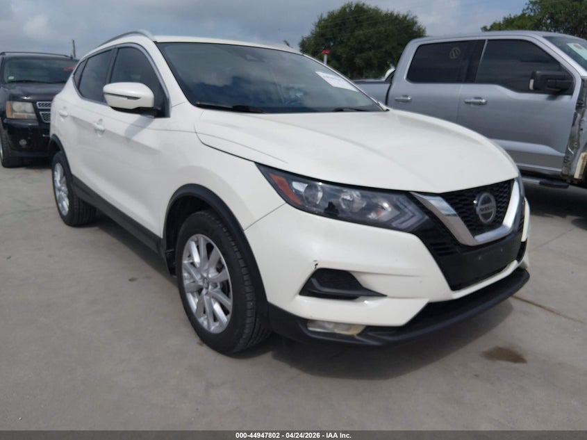 2021 Nissan Rogue VIN JN1BJ1BV1MW569661 IAAI salvage auction — LEFT SIDE, Original (Texas), sold $4,075 on 2026-07-21 (photo 1)