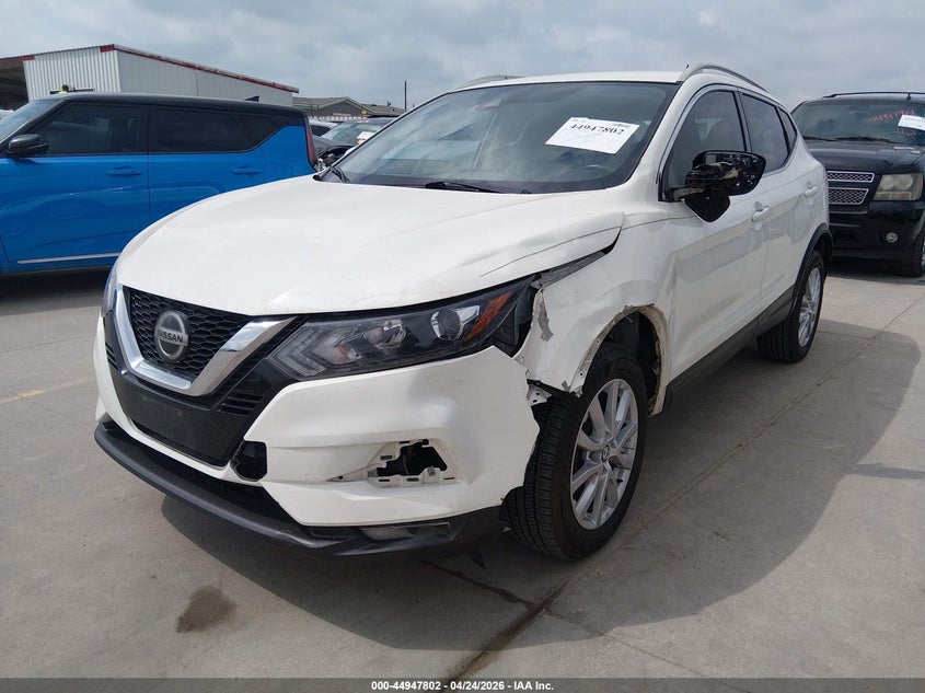 2021 Nissan Rogue VIN JN1BJ1BV1MW569661 IAAI salvage auction — LEFT SIDE, Original (Texas), sold $4,075 on 2026-07-21 (photo 2)