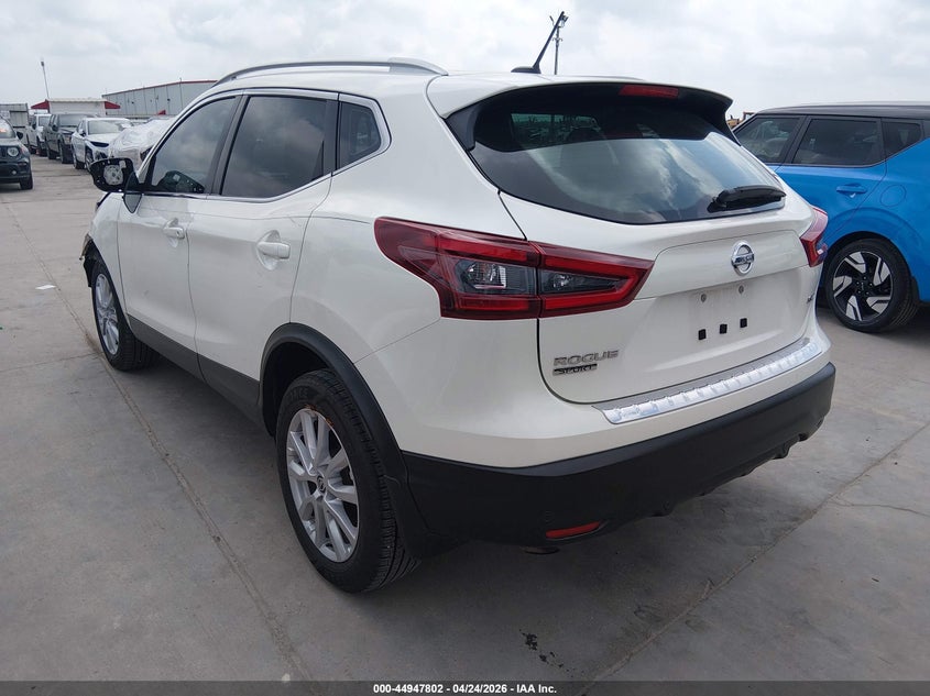 2021 Nissan Rogue VIN JN1BJ1BV1MW569661 IAAI salvage auction — LEFT SIDE, Original (Texas), sold $4,075 on 2026-07-21 (photo 3)