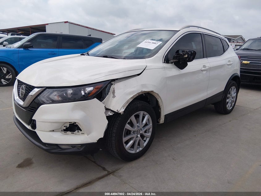 2021 Nissan Rogue VIN JN1BJ1BV1MW569661 IAAI salvage auction — LEFT SIDE, Original (Texas), sold $4,075 on 2026-07-21 (photo 6)