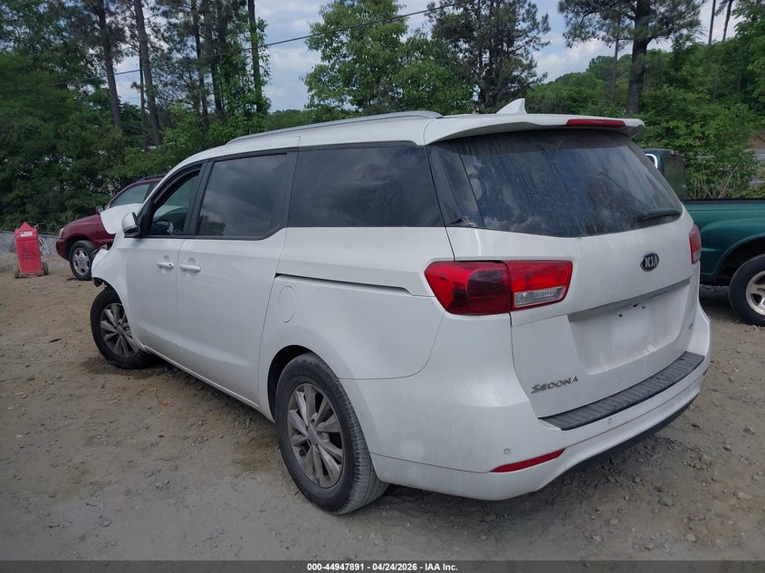 2016 Kia SEDONA VIN KNDMB5C10G6172226 IAAI salvage auction — FRONT END, Salvage Title, sold $875 on 2026-07-07 (photo 3)