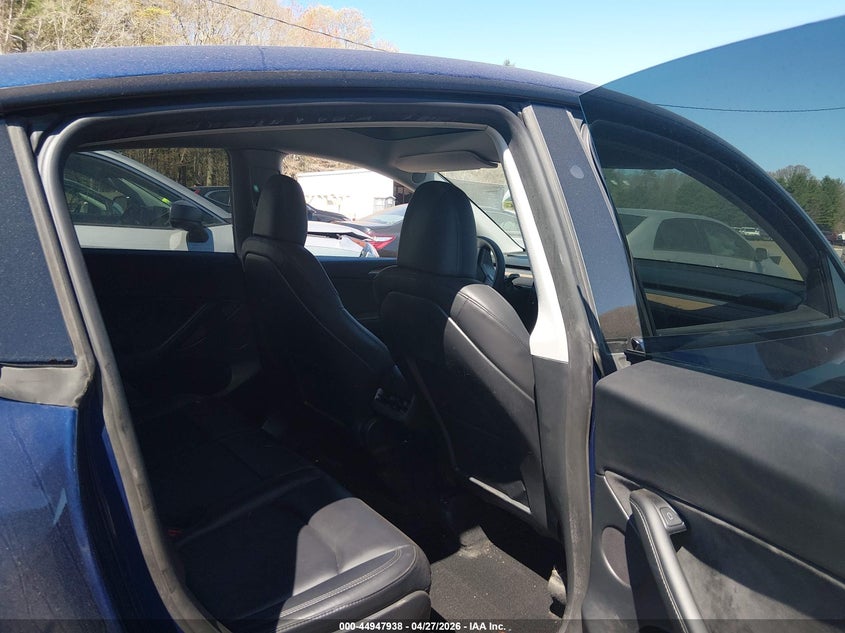 2023 Tesla Model y VIN 7SAYGAEE5PF905177 IAAI salvage auction — LEFT SIDE, Salvage (Massachusetts), sold $8,200 on 2026-07-09 (photo 8)