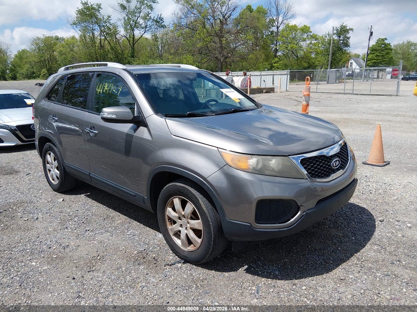 2011 Kia Sorento VIN 5XYKT4A29BG144344 IAAI salvage auction — NORMAL WEAR, Original (Ohio), sold $450 on 2026-07-07 (photo 1)