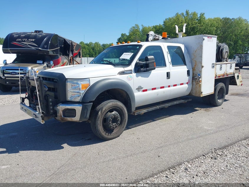 2016 Ford F-550 chassis VIN 1FD0W5HT4GEC44575 IAAI salvage auction — NORMAL WEAR, Clear (Indiana), sold $3,300 on 2026-07-08 (photo 2)