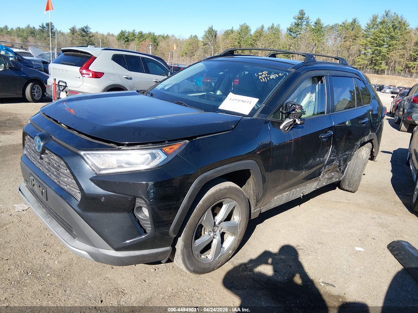 2019 Toyota Rav 4 VIN JTMDWRFV3KD515853 IAAI salvage auction — LEFT SIDE, Salvage Title, sold $11,200 on 2026-07-10 (photo 2)