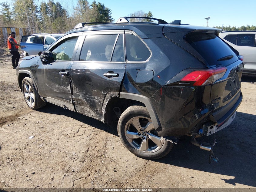 2019 Toyota Rav 4 VIN JTMDWRFV3KD515853 IAAI salvage auction — LEFT SIDE, Salvage Title, sold $11,200 on 2026-07-10 (photo 3)