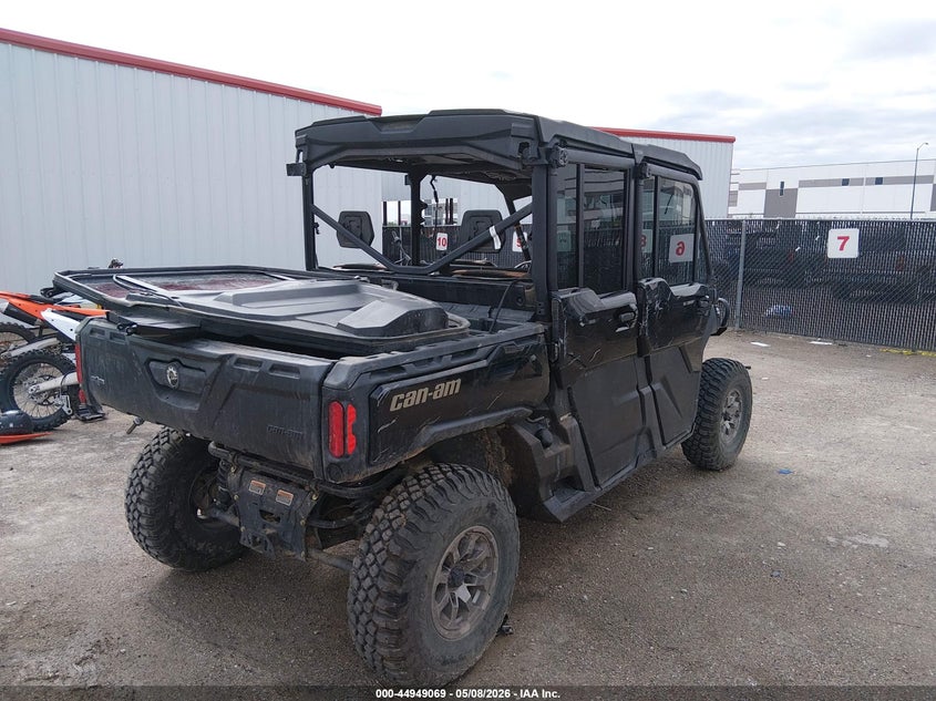 2022 Can-am/ brp Traxter VIN 3JBUUAX41NK010558 IAAI salvage auction — ROLLOVER, Salvage (Texas), sold $10,800 on 2026-08-19 (photo 4)