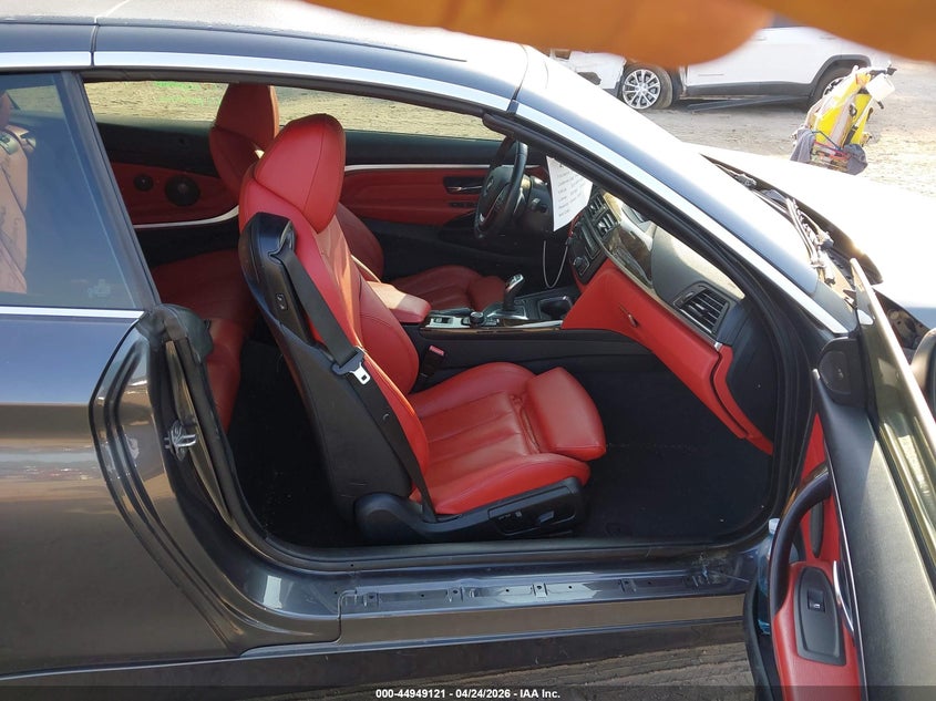 2015 BMW 4er VIN WBA3T3C58F5A40433 IAAI salvage auction — FRONT END, Salvage Title, sold $3,900 on 2026-07-24 (photo 5)