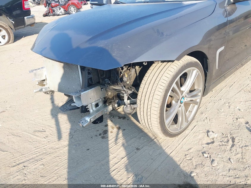2015 BMW 4er VIN WBA3T3C58F5A40433 IAAI salvage auction — FRONT END, Salvage Title, sold $3,900 on 2026-07-24 (photo 6)
