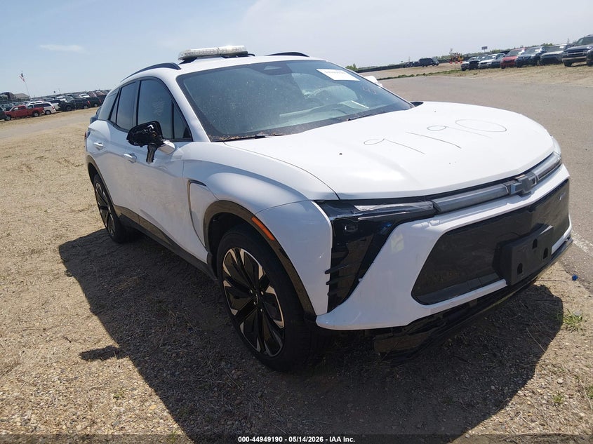 2024 Chevrolet Blazer ev VIN 3GNKDCRJ7RS151585 IAAI salvage auction — FRONT END, Clear (Minnesota), sold $10,300 on 2026-07-13 (photo 1)