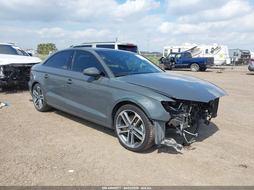 2019 Audi A3 VIN WAUAUGFF6KA089175 IAAI salvage auction — FRONT END, Original (Texas), sold $3,525 on 2026-07-14 (photo 1)