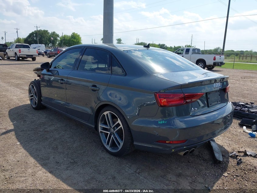 2019 Audi A3 VIN WAUAUGFF6KA089175 IAAI salvage auction — FRONT END, Original (Texas), sold $3,525 on 2026-07-14 (photo 3)