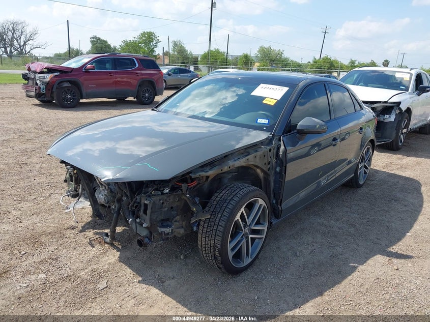 2019 Audi A3 VIN WAUAUGFF6KA089175 IAAI salvage auction — FRONT END, Original (Texas), sold $3,525 on 2026-07-14 (photo 6)