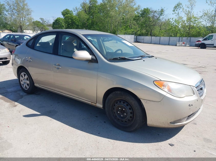 2007 Hyundai Elantra VIN KMHDU46D87U067841 IAAI salvage auction — NORMAL WEAR, Salvage (Texas), sold $325 on 2026-07-28 (photo 1)