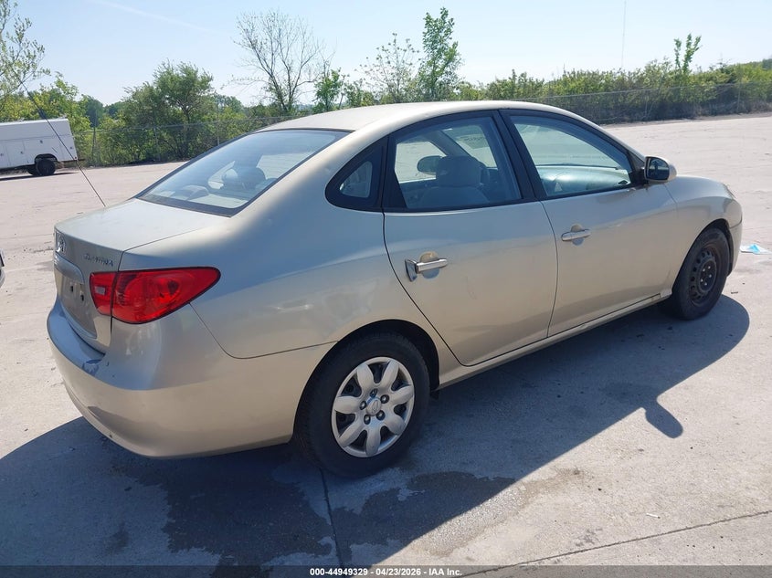 2007 Hyundai Elantra VIN KMHDU46D87U067841 IAAI salvage auction — NORMAL WEAR, Salvage (Texas), sold $325 on 2026-07-28 (photo 4)